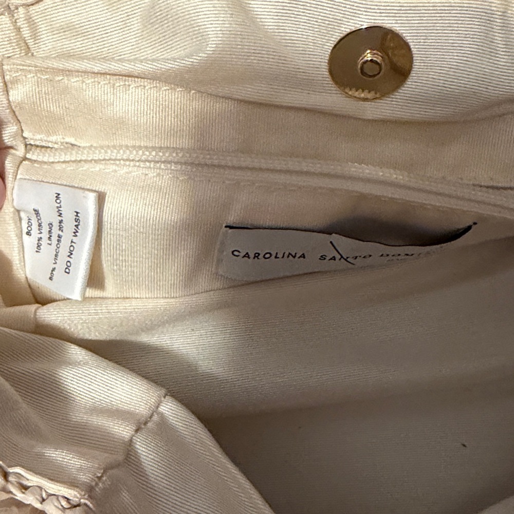 Carolina Santo Domingo Corallina Ombré Raffia Woven Bag - Picture 4 of 4